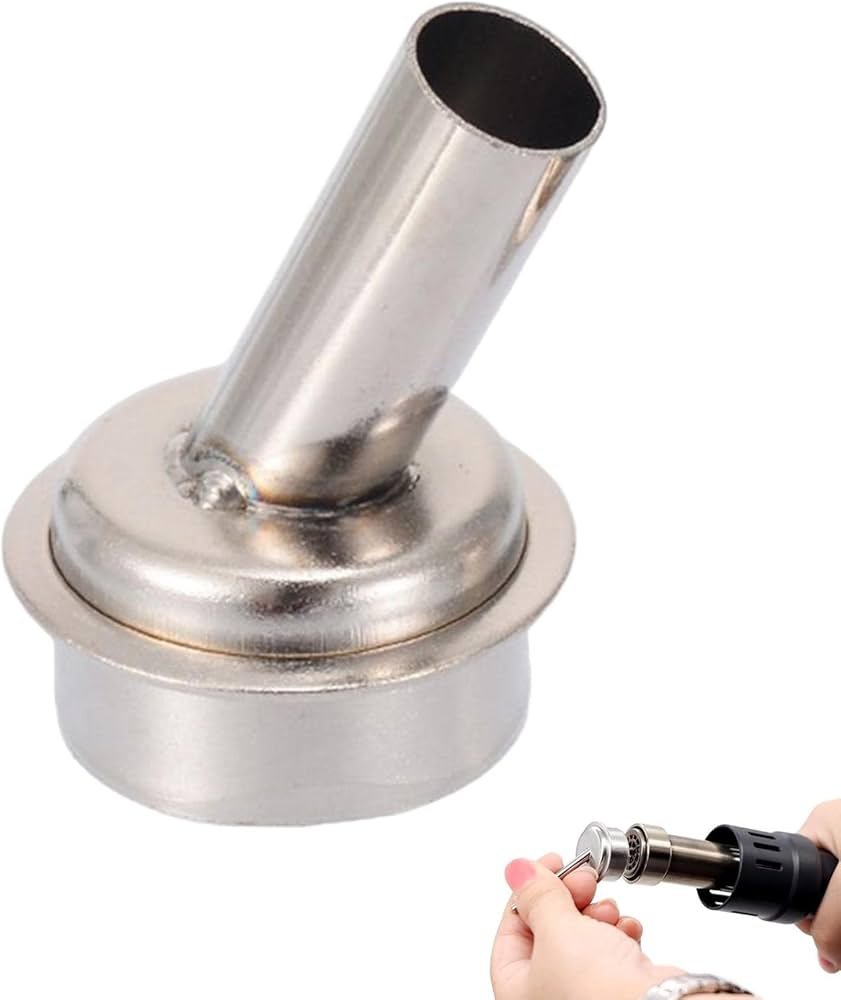 Curved Nozzle 10mm For QUICK 861DW  SUGON 8610DX/8620DX